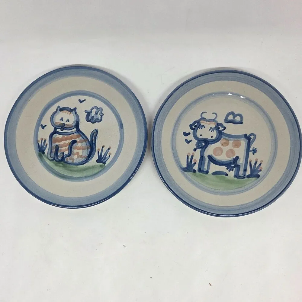 M.A. Hadley Set Of 2 Vintage 7 1/2